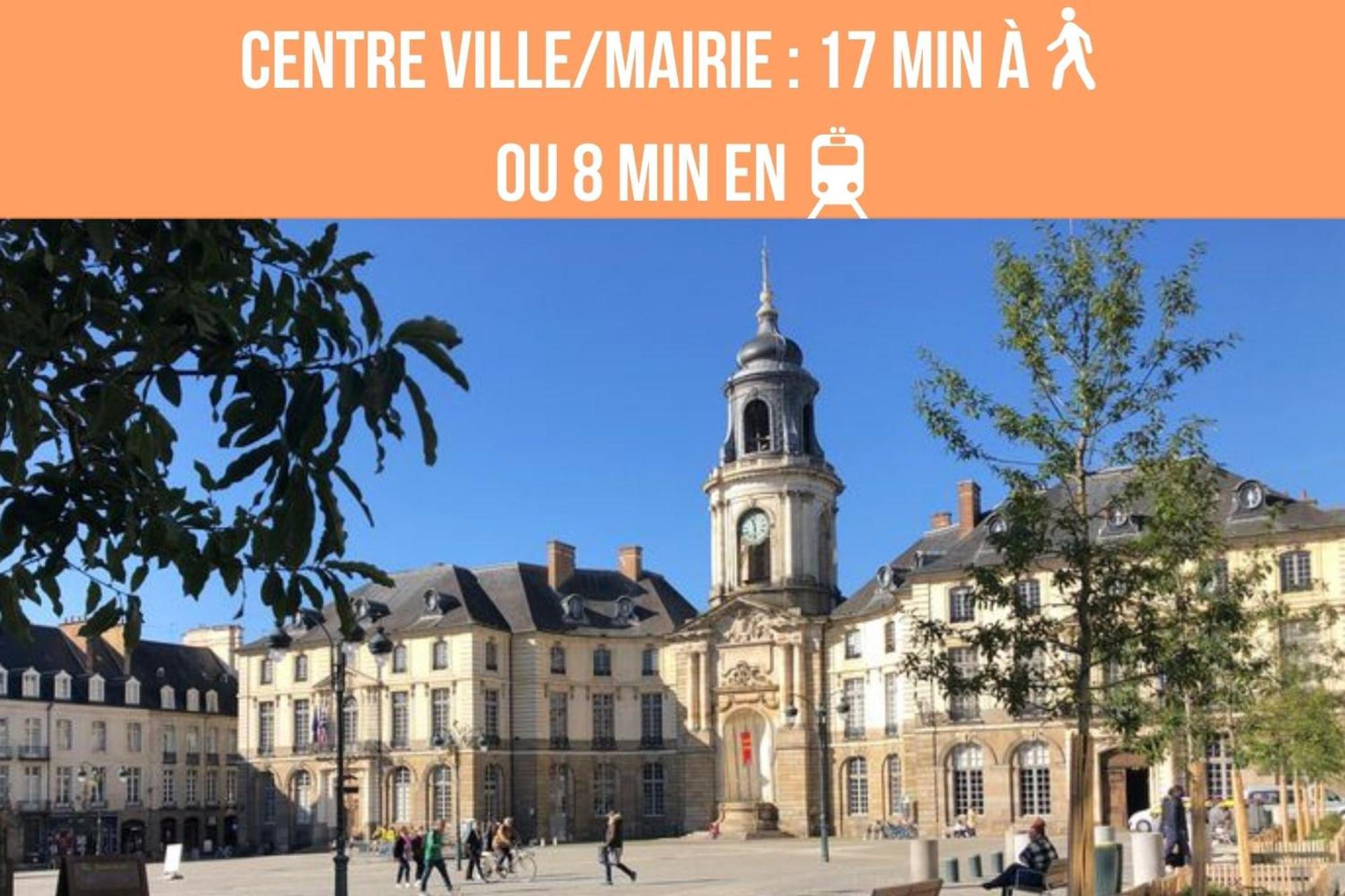 Le Fatsia - Rennes Gare T2 Lejlighed Eksteriør billede